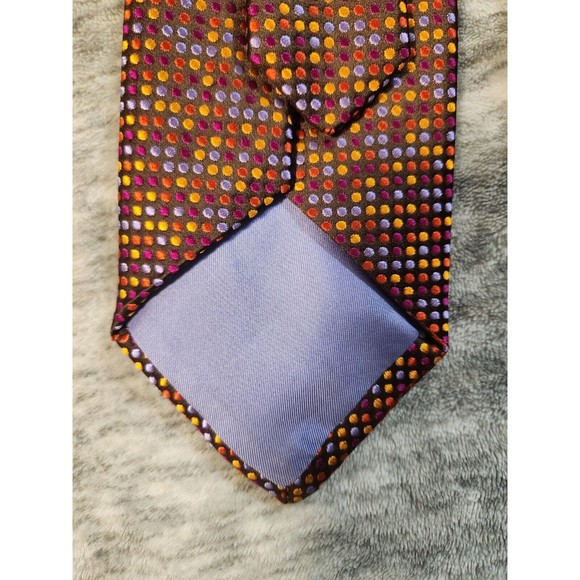 Richard James Savile Row Multicolor Silk Tie - Picture 4 of 7
